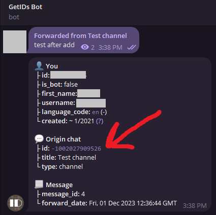GetIDs Bot